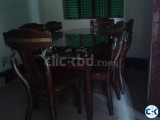 a full fresh dining table for sale