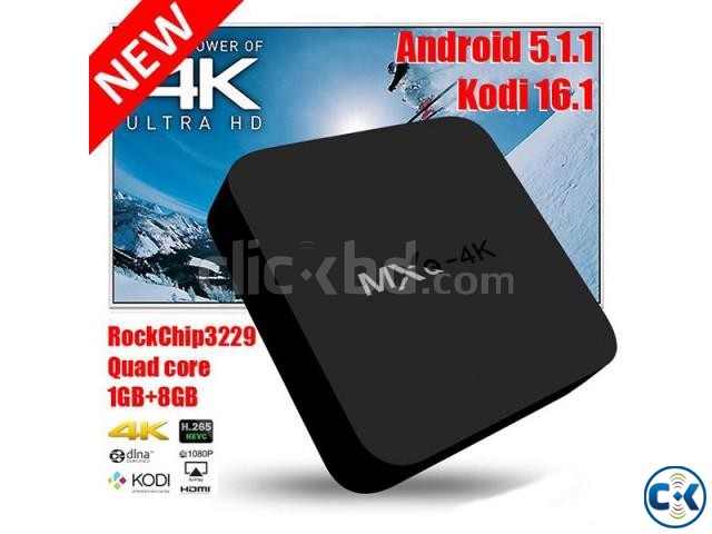 MXQ-4K Android 4.4 Quad Core Smart TV Box large image 0