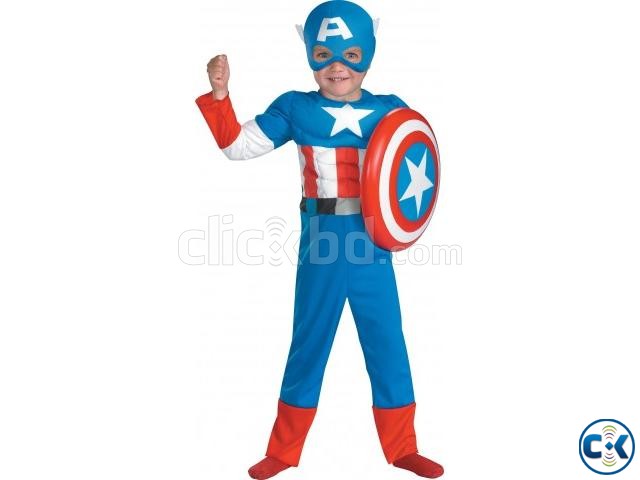 Captain America Costume kids dress large image 0