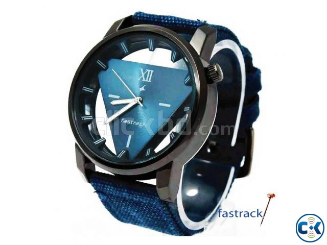 Fastrack Triangle Shaped Men s Wrist Watch large image 0