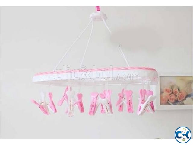 Round Hanger Stand Cloth Drying for baby dress large image 0