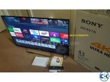 Sony 43 Android Wifi Smart 4K HD TV NEW