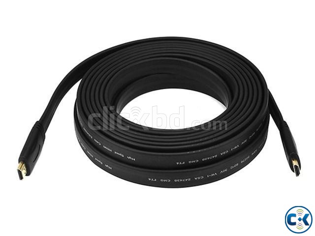 HIGH QUALITY Flat 1.5M HDMI CABLE HIGH SPEED  large image 0