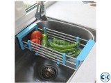 Sink Dish Drying Rack Stainless Steel Adjustable