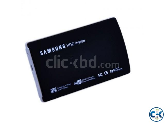 Samsung Slim SATA Laptop Hard Drive Disk Enclosure large image 0