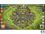 Clash of clan town hall 9 max for sale