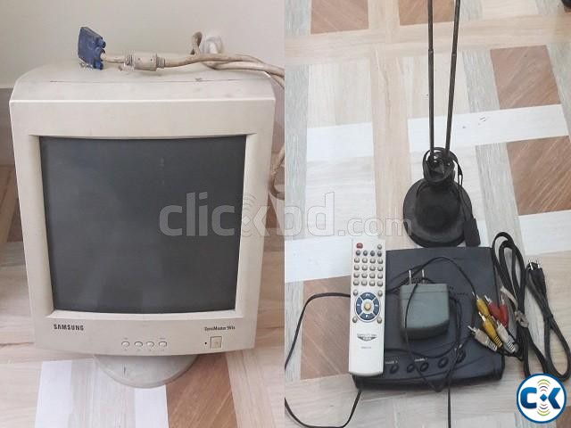 Samsung 14 CRT monitor with TV card large image 0