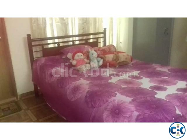 Rod-Iron double bed with Mattresses large image 0