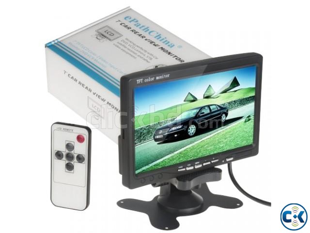 7 TFT LCD Car Rear View Backup Monitor price in uttora large image 0