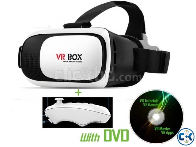 VR BOX 2.0 3D Glasses With Bluetooth Remote large image 0
