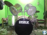 PEACE Drums set made in Taiwan 