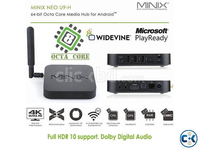 MINIX NEO U9H Amlogic S912 2 GB RAM 16 GB ROM TV Box large image 0