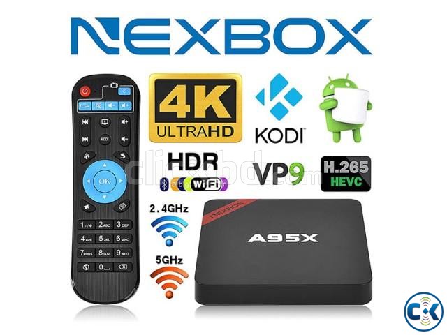 Nexbox A95X Android 6 tv Box 2G DDR3 RAM 16G eMMC ROM large image 0