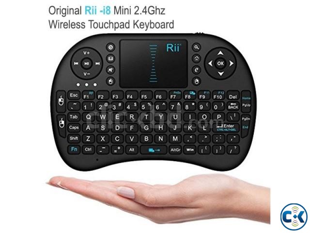 Rii I8 Mini 2.4Ghz Wireless combo Keyboard large image 0