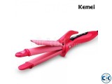 Kemei KM-1298 Hair Straightener And Curling Iron