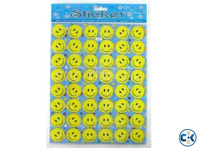 Yellow Sticker Decorate Bag Book Bedroom large image 0