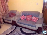 5 seater fabric sofa set