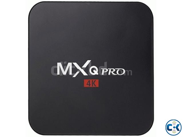 MXQ PRO 4K Quad Core 1GB RAM Android Smart TV Box large image 0