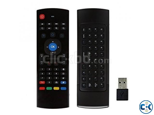 MX3 2.4G Wireless Remote Control Keyboard Air Mouse large image 0