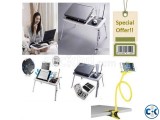 Combo of Portable Laptop Table Mobile Stand