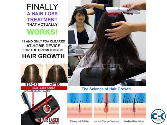 Hair Growth Comb Set Laser Treatment Hair Grow Kit large image 0