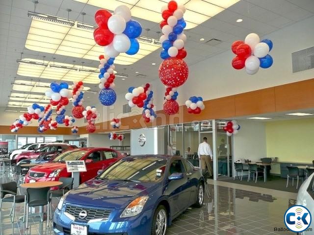 balloon decorating grand opening red white blue balloons large image 0