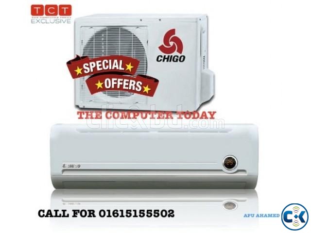 CHIGO AC 1 TON split air conditioner has 12000 BTU large image 0