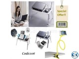 Combo Offer - Portable Laptop Table Mobile Stand Combo 