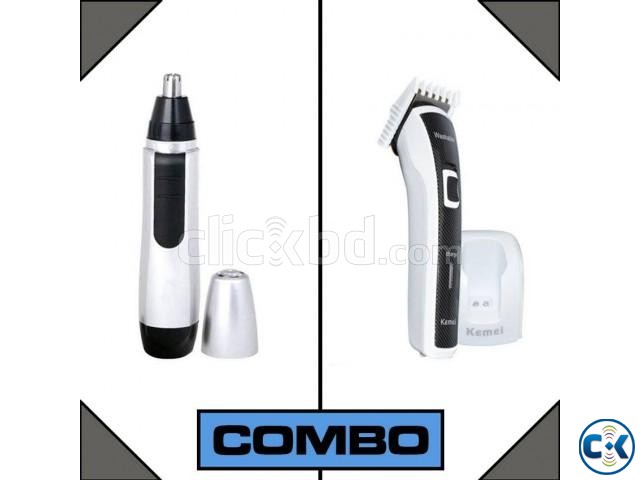 Combo Of Kemei Trimmer Nose Ear Trimmer large image 0