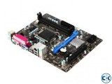 MSI H61 Motherboard and 2GB RAM 1 DDR 3