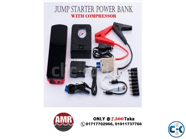 Brand New Jump starter power bank with compressor set large image 0