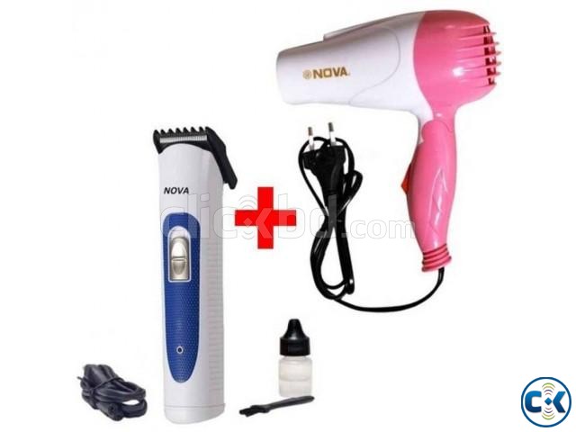 Combo of 2 Trimmer Hair Dryer large image 0