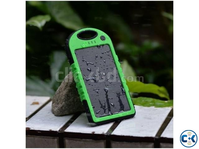 5000Mah Solar Charger Battery USB Power Bank For Mobile. large image 0