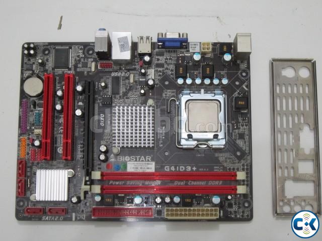 BIOSTAR 41Combo Core2Duo 3.00 GHz 6M Cache 2Gb DDR3 Ram large image 0