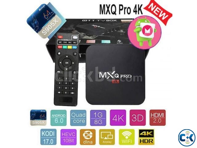 MXQ Pro 4K Android 6.0 Smart tv box large image 0