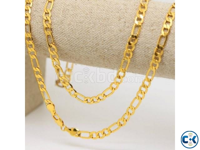 Italian Gold Plated Chain for Men -1pc large image 0
