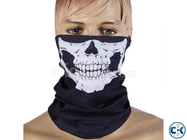 Skull Ghost Face Windproof Mask Both men women large image 0