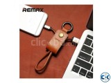 Remax Metal Key chain Data Charger Cable
