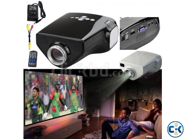 Dolphin Mini LED 3D Projector And TV large image 0