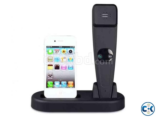 Bluetooth Handset With Dock Charger large image 0