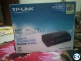 TP-LINK ADSL2 Ethernet USB Modem Router