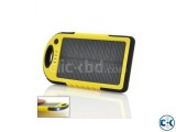 5000 mAh Solar Charger Battery USB Power Bank For Mobile