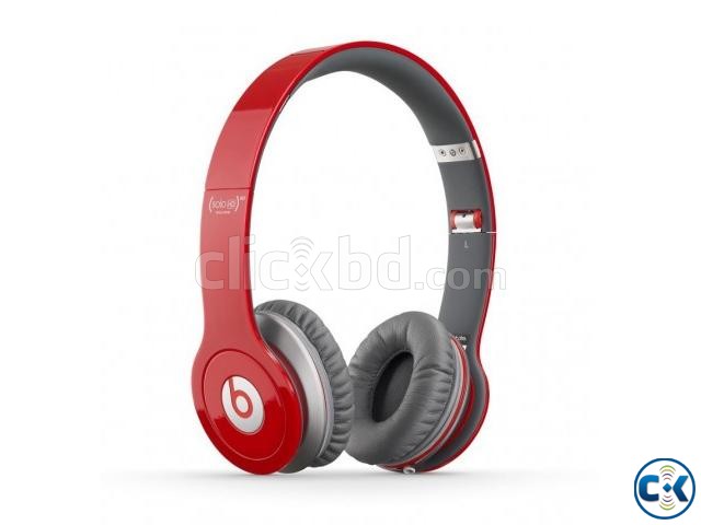 Beats By Dr. Dre Solo Wireless Bluetooth Headset Red  large image 0