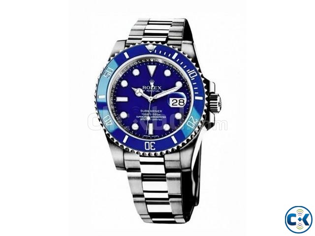 ROLEX SUBMARINER MENS WATCH WITH DATE FUNCTION large image 0
