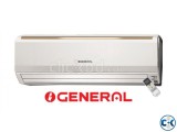GENERAL 1TON SPLIT AC WITH 3 YEARS GUARRANTY ORIGINAL NEW