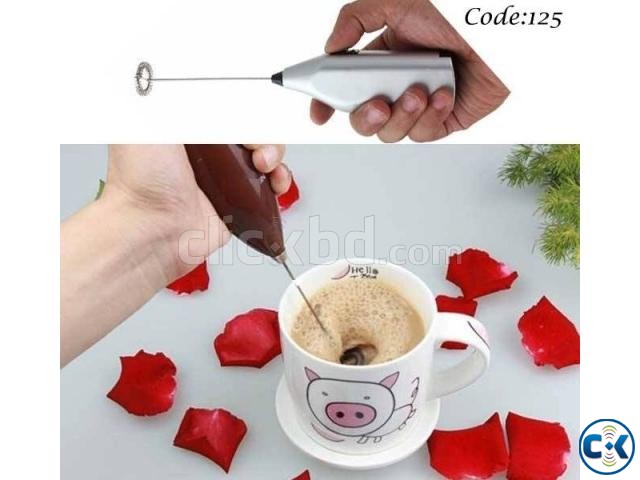 Drink Frother for Foamy Coffee Milk Juice mixer large image 0
