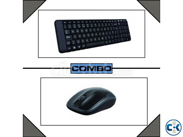 Logitech mk-220 Wireless Mouse Keyboard Combo large image 0