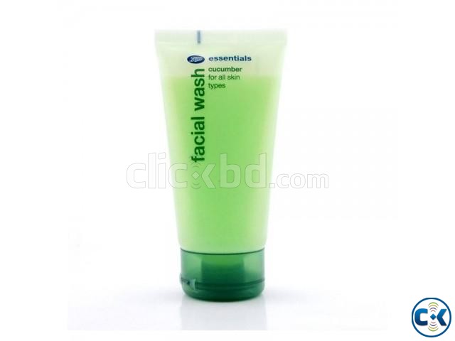 Boots Essentials Cucumber Facial Wash 150ml large image 0