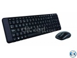 Logitech MK220 2.4GHz Wireless Keyboard Mouse Combo