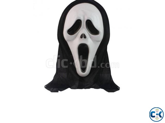 Horror Mask - Black and White large image 0
